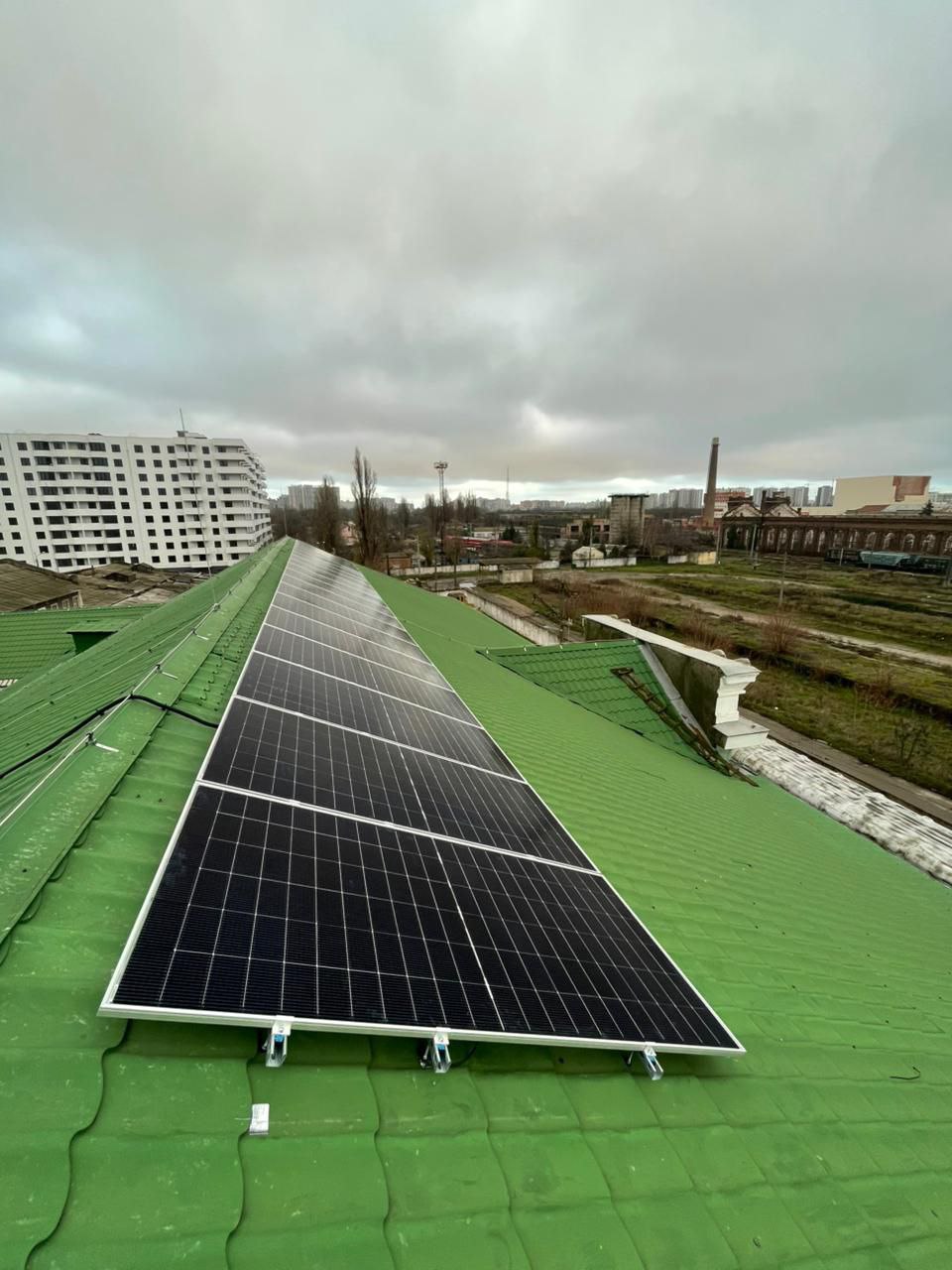 СЕС 10 кВт для Одеського коледжу транспортних технологій, м.Одеса